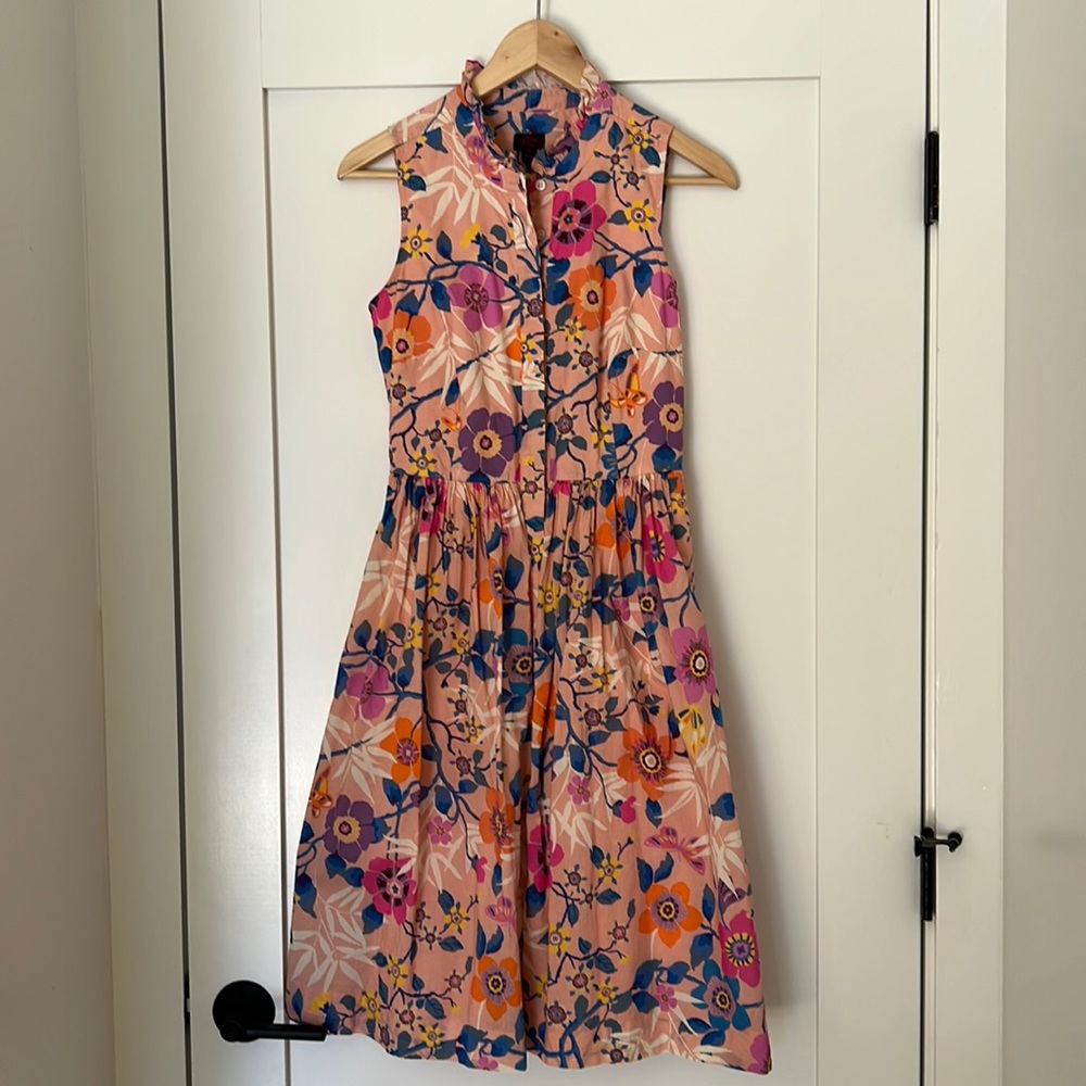 J.Crew Dress made with beautiful Liberty Fabric
